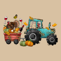 Thanksgiving Tractor Heavyweight Hoodie | Teevron