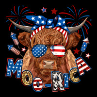 Moo Rica Highland Cow Ladies Tee | Teevron
