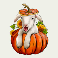 Fall Pumpkin Lamb Nancy Cooper Urban Heavy Tee | Teevron