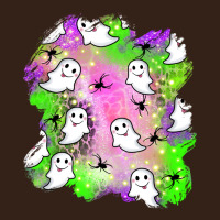 Ghost Halloween Patch Heavy Core Tee | Teevron