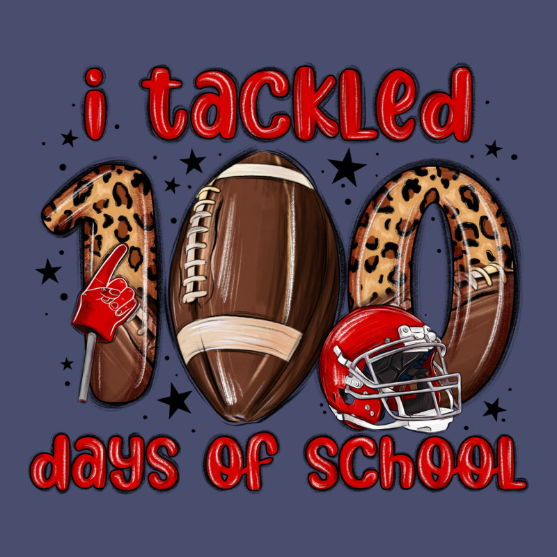 I Tackled 100 Days Of School Vintage Tee by MaliasSmallBusiness | Teevron