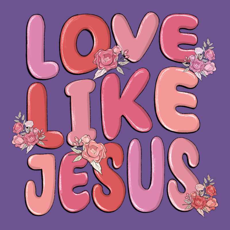 Love Like Jesus Vintage Tee by MaliasSmallBusiness | Teevron