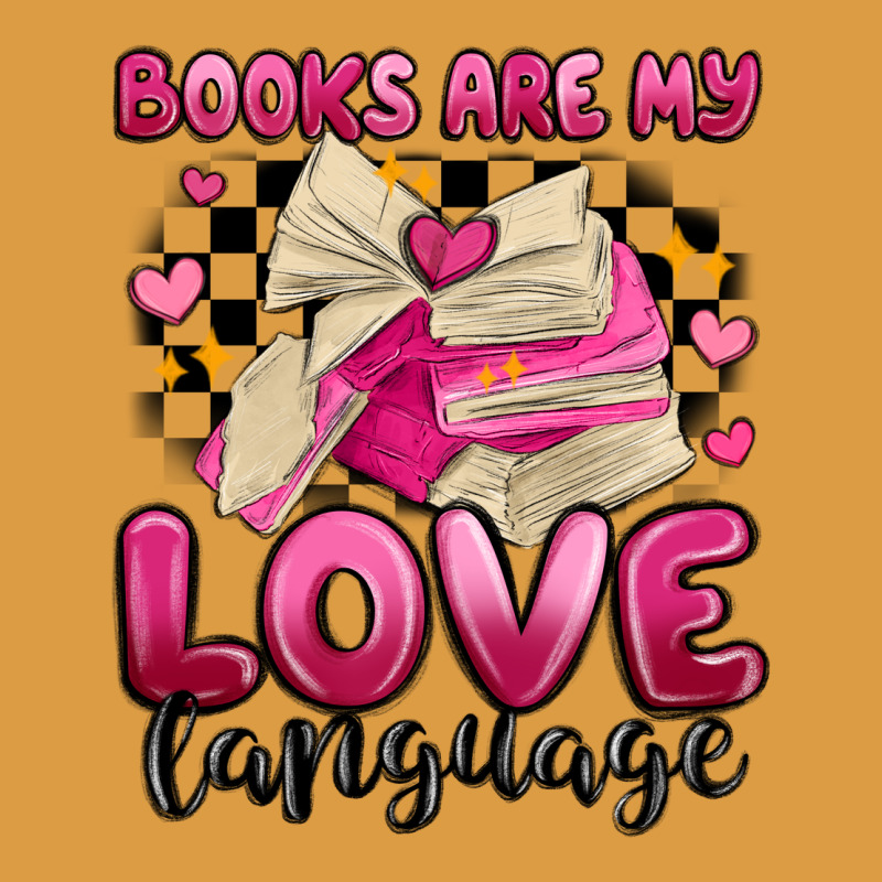 Books Are My Love Language Urban Heavy Tee by MaliasSmallBusiness | Teevron