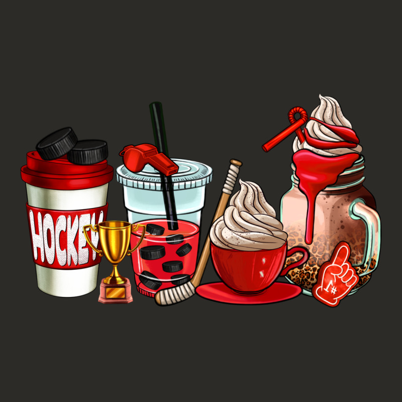 Hockey Coffee Cups Heavy Core Tee by AdoDesignShop | Teevron