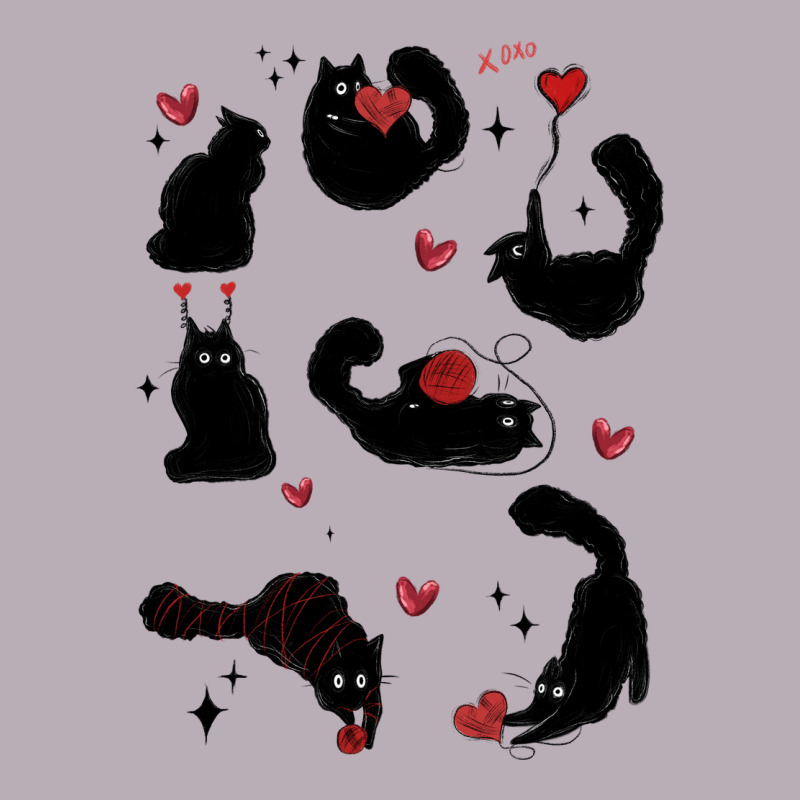 Valentine Cat Vintage Tee by MaliasSmallBusiness | Teevron
