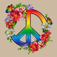 Peace Pride Lgbtq+ And Flowers Long Sleeve Tee | Teevron