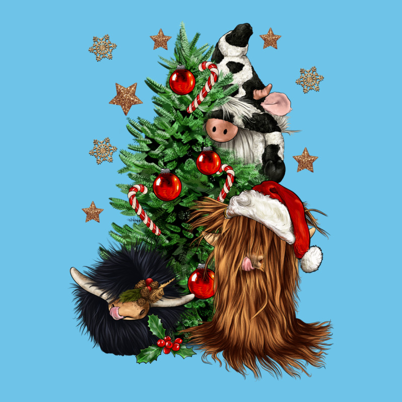Heifer Cow Gnomies Christmas Tree Premium Sweatshirt by CowGirlArtShop | Teevron