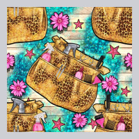Hairdresser Apron And Flowers With Turquoise Glitter Seamless Pattern  Heavyweight Sweatshirt | Teevron