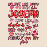 Believe Like Mary Trust Like Joseph Valentine S Da Urban Heavy Tee | Teevron