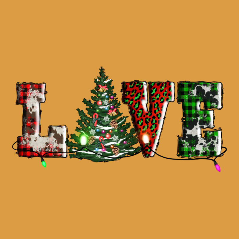 Love Christmas Tree Urban Heavy Tee by AdoDesignShop | Teevron