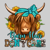 Barn Hair Don't Care Long Haired Cow Premium Tee | Teevron
