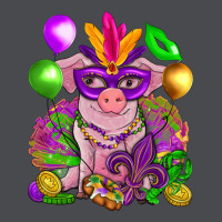 Mardi Gras Pig Zipper Hoodie | Teevron