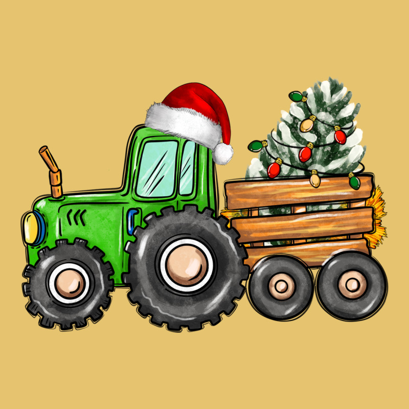 Christmas Tractor Premium Sweatshirt by CowGirlArtShop | Teevron