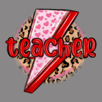 Teacher Lightning Bolt Valentines Day Vintage Tee | Teevron