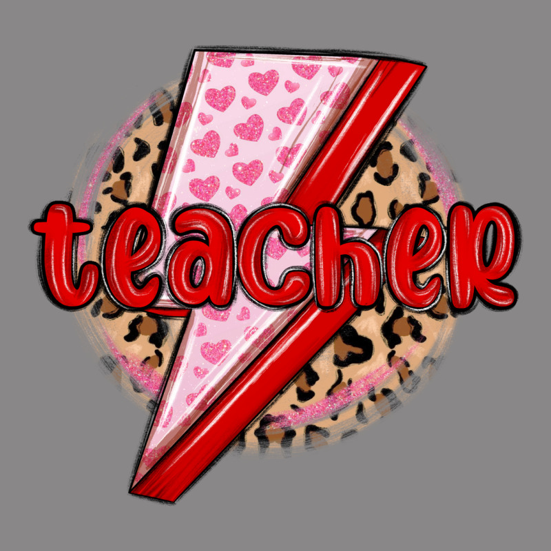 Teacher Lightning Bolt Valentines Day Vintage Tee by MaliasSmallBusiness | Teevron