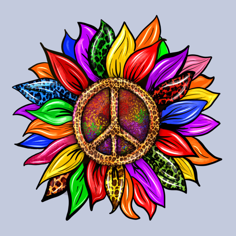 Pride Lgbtq+ Sunflower With Peace Long Sleeve Tee by BundleAndBundleShop | Teevron