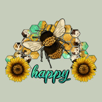 Bee Happy Honey Comb Long Sleeve Tee | Teevron