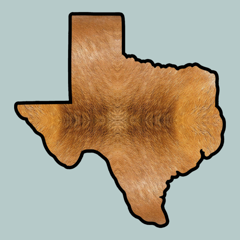 Texas Map Western Horsehide Pattern Heavy Core Tee by Bettercallsaul | Teevron