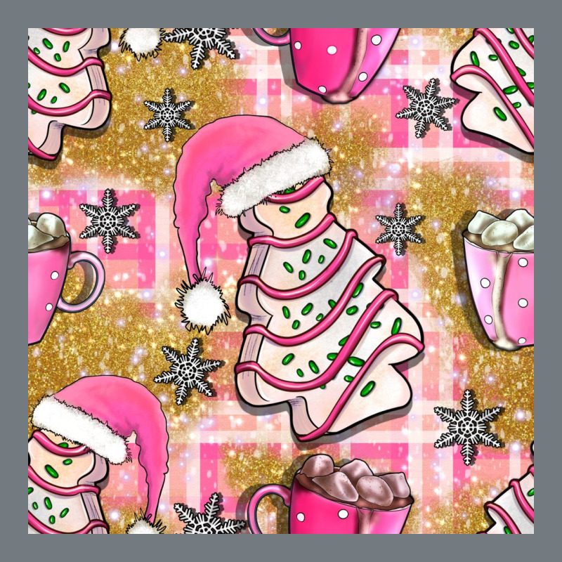 Christmas Cake And Pink Mug Seamless Pattern Bbs Heavyweight Sweatshirt by BundleAndBundleShop | Teevron