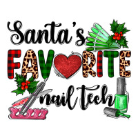 Santa's Favorite Nail Tech Premium Tee | Teevron