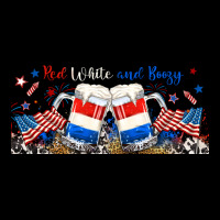 Red White And Boozy Libbey Glass Ladies Tee | Teevron