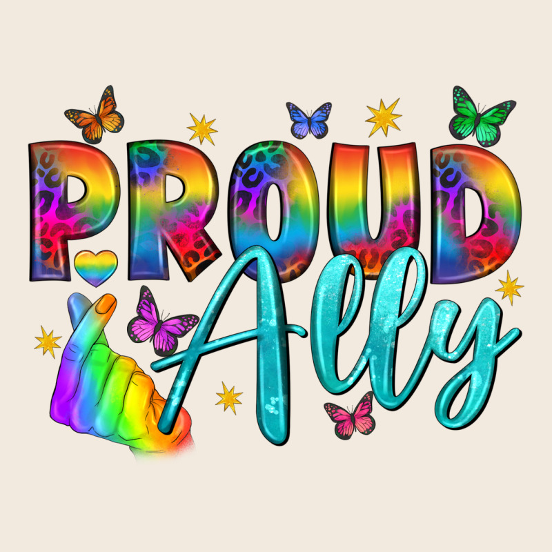Proud Ally Zipper Hoodie by NancyCooperArtShop | Teevron