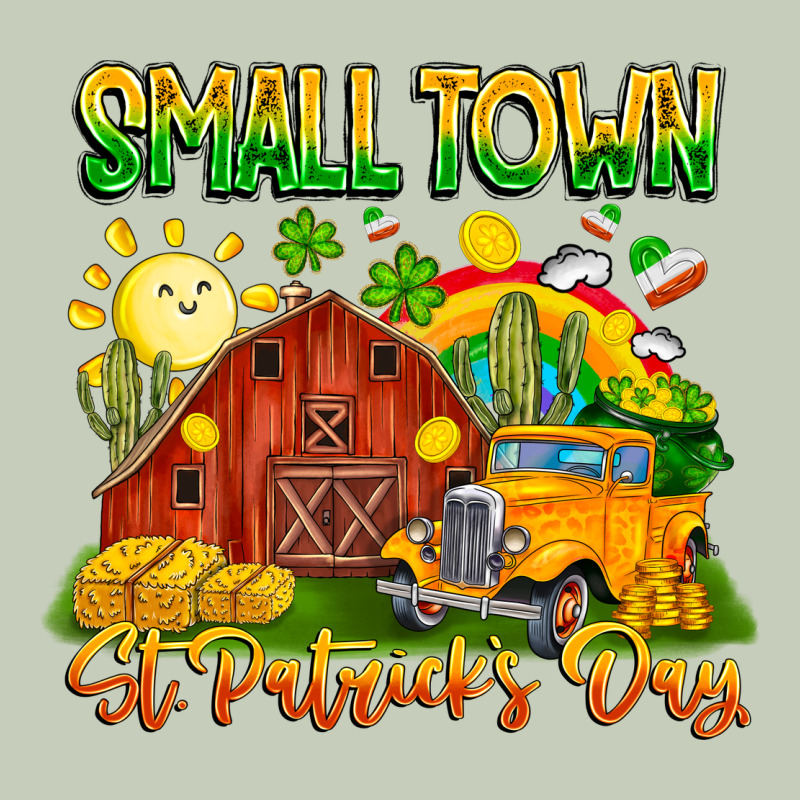 Small Town St Patrick's Day Classic Tee by CowhideDigitalArt | Teevron