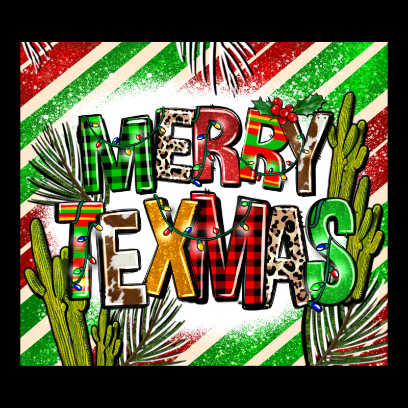 Merry Texmas  Christmas Ladies Tee by AdoDesignShop | Teevron