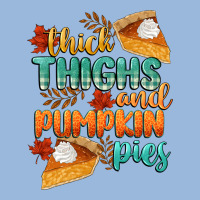 Thick Thighs And Pumpkin Pies Premium Hoodie | Teevron