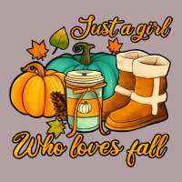 Just A Girl Who Loves Fall Vintage Hoodie | Teevron