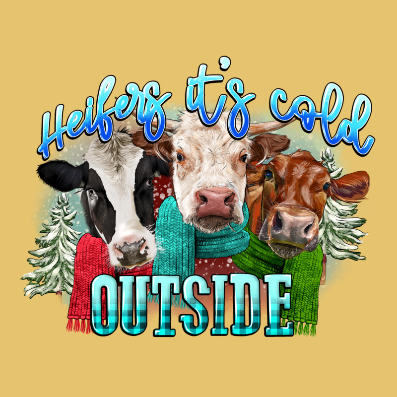 Heifers Its Cold Outside Premium Sweatshirt by CowGirlArtShop | Teevron