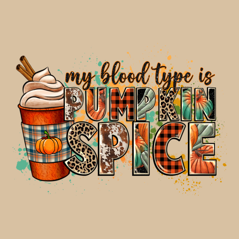 My Blood Type Is Pumpkin Spice Heavyweight Hoodie by CowGirlArtShop | Teevron