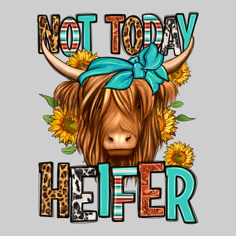 Not Today Heifer Long Haired Cow Premium Tee by Jasminsmagicworld | Teevron