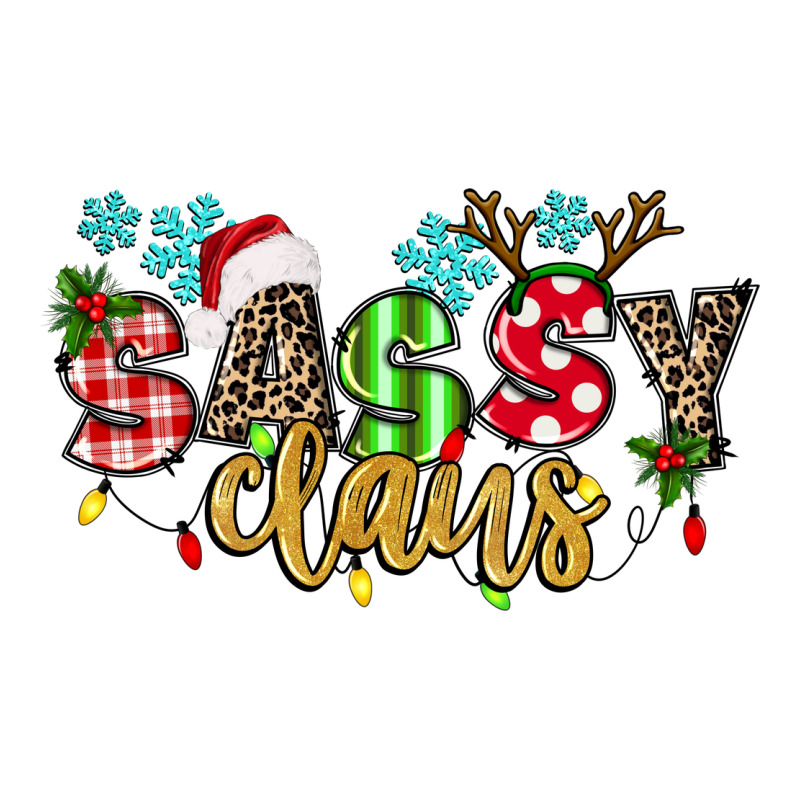 Sassy Claus Zipper Hoodie by texasbilliewilder | Teevron