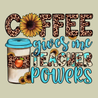 Coffee Gives Me Teacher Powers Heavy Core Tee | Teevron