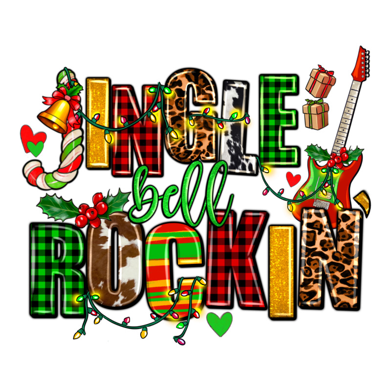 Jingle Bell Rockin Ladies Tee by AdoDesignShop | Teevron