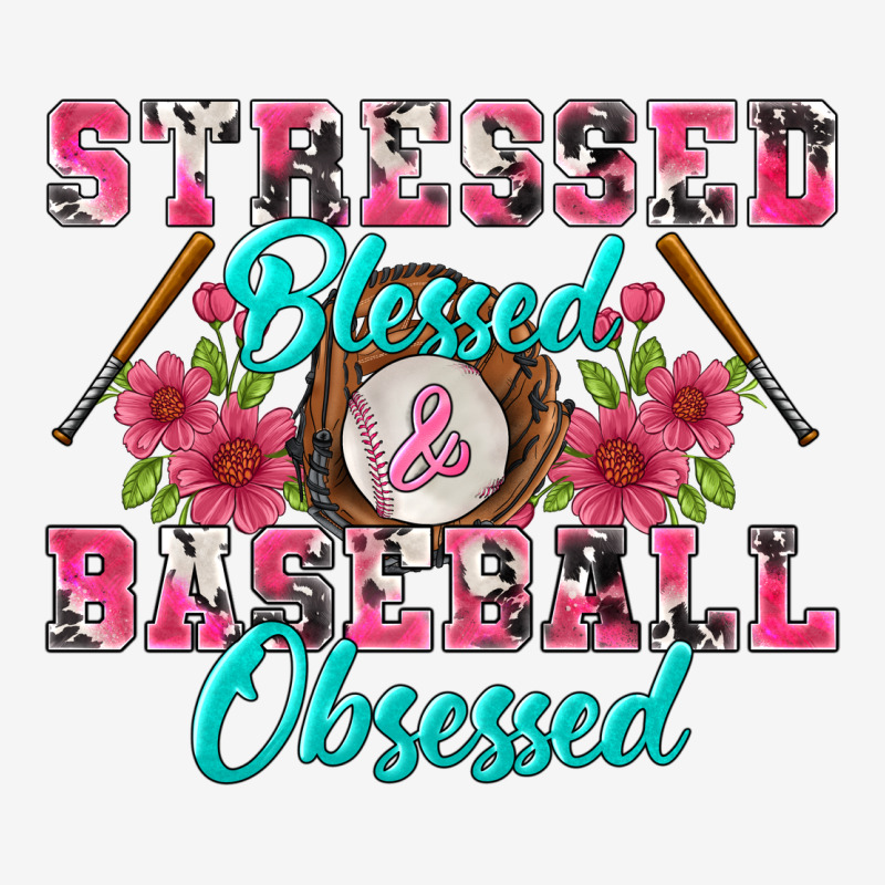 Stressed Blessed & Baseball Obsessed Urban Hoodie by BundleAndBundleShop | Teevron
