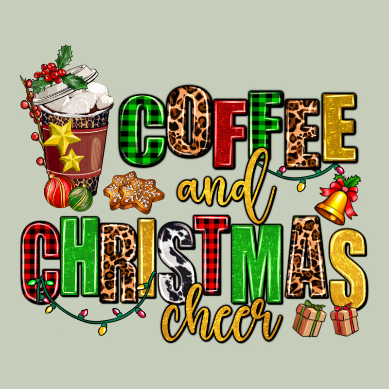 Coffee And Christmas Cheer Ladies Tee by AdoDesignShop | Teevron