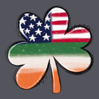 St Patricks Day Shamrock American Flag Vintage Hoodie | Teevron