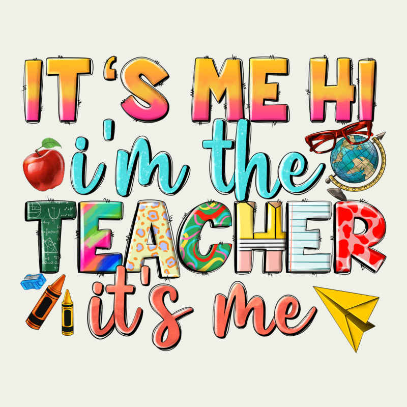 Its Me Hi Im The Teacher Its Me Nca Urban Heavy Tee by NancyCooperArtShop | Teevron