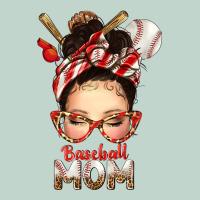 Baseball Mom Messy Bun Zipper Hoodie | Teevron