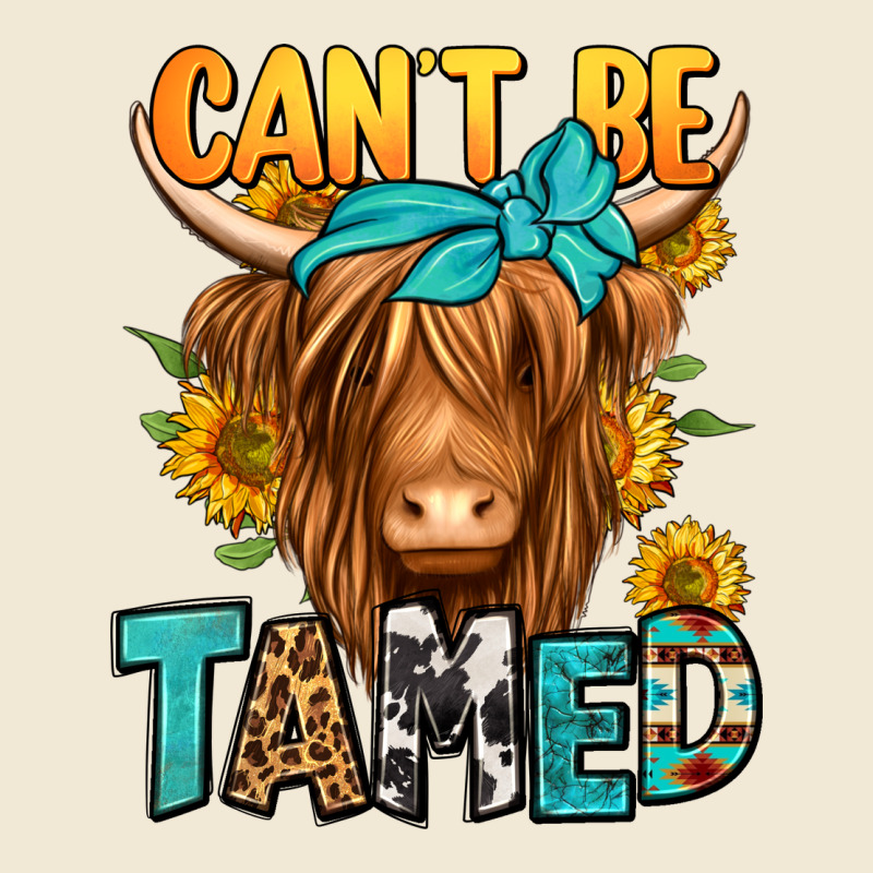 Can't Be Tamed Longhaired Cow Premium Tee by Jasminsmagicworld | Teevron