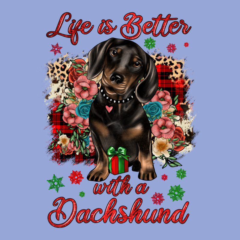 Christmas Life Is Better With A Dachshund Classic Tee by JahusDesignShop | Teevron