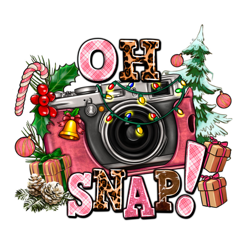 Christmas Oh Snap Ladies Tee by AdoDesignShop | Teevron
