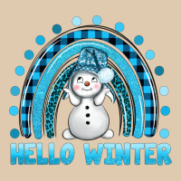 Hello Winter Rainbow With Snowman Bbs Heavyweight Sweatshirt | Teevron