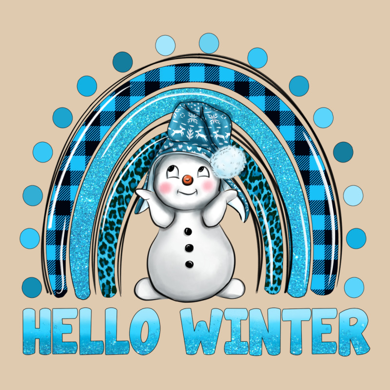 Hello Winter Rainbow With Snowman Bbs Heavyweight Sweatshirt by BundleAndBundleShop | Teevron