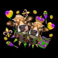 Mardi Gras Heifers Zipper Hoodie | Teevron