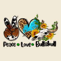 Peace Love  Bullskull Premium Tee | Teevron
