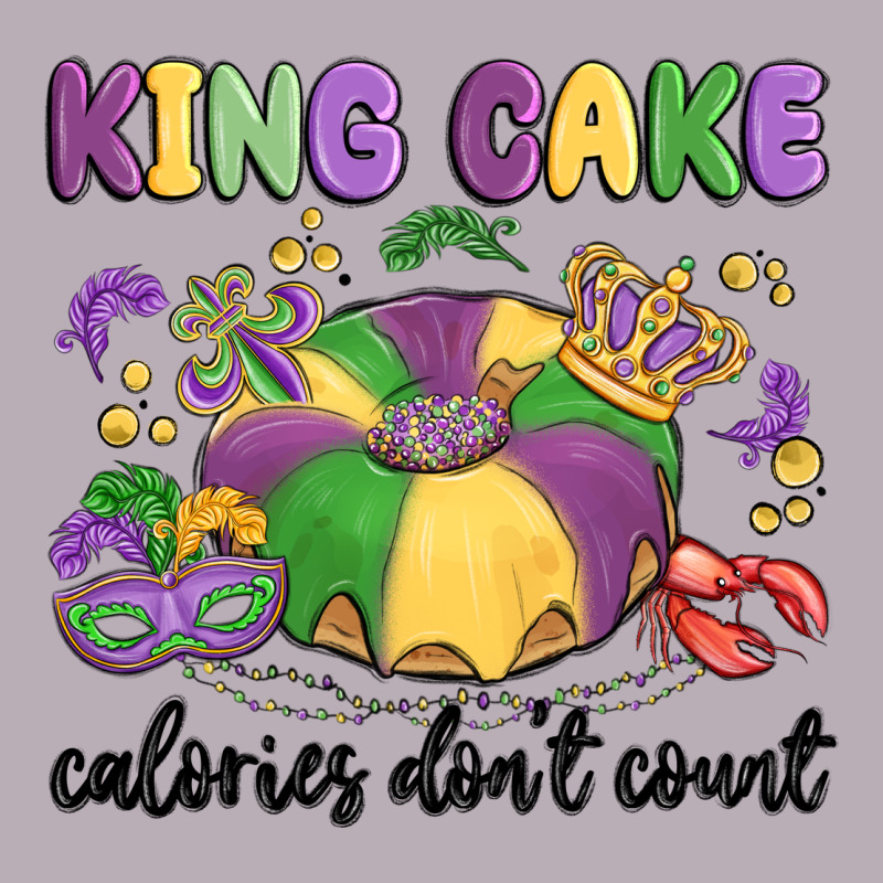 King Cake Calories Don't Count Vintage Tee by MaliasSmallBusiness | Teevron