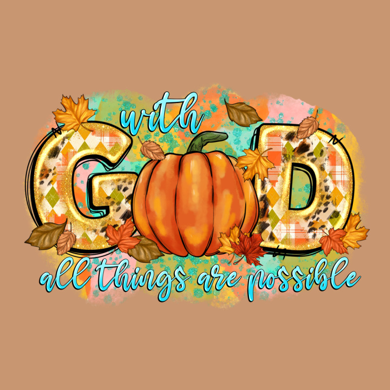 With God All Things Are Possible Heavyweight Hoodie by CowGirlArtShop | Teevron